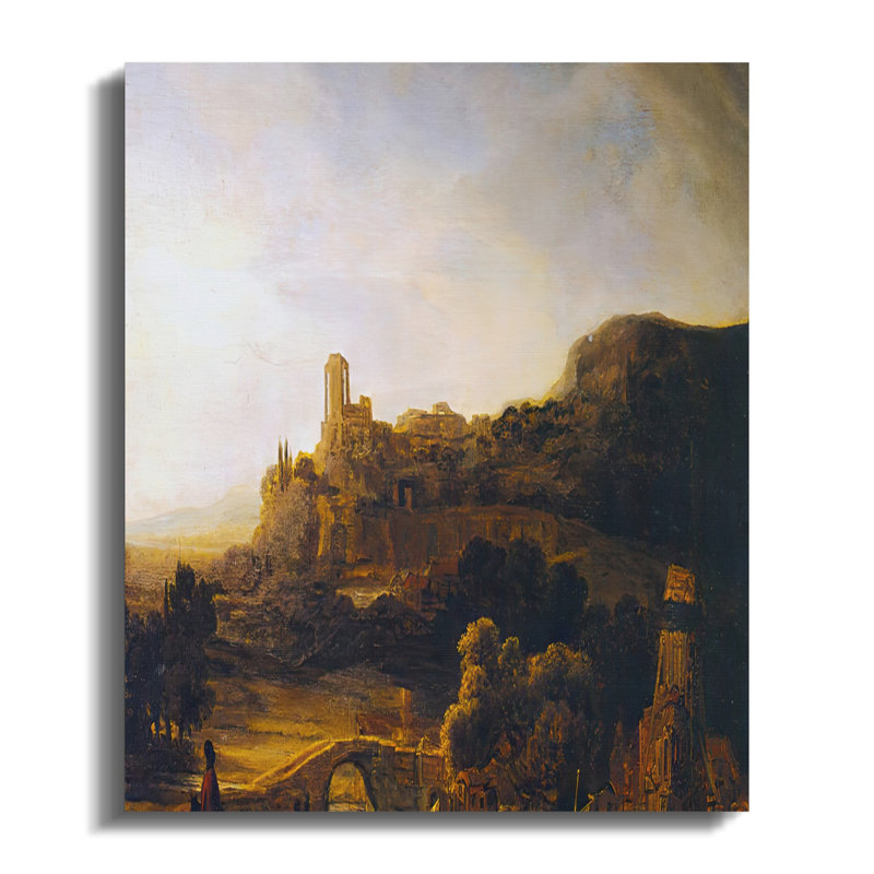 1 Piece Wrapped Canvas Wall Art Set, 16x24