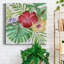 Fleurs tropicales - peinture sur toile tendue-2001563962