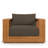 Tahoe Outdoor Patio Acacia Wood Chair