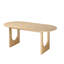 Tables de cuisine ovales en bois 79 po 79 po-957063207