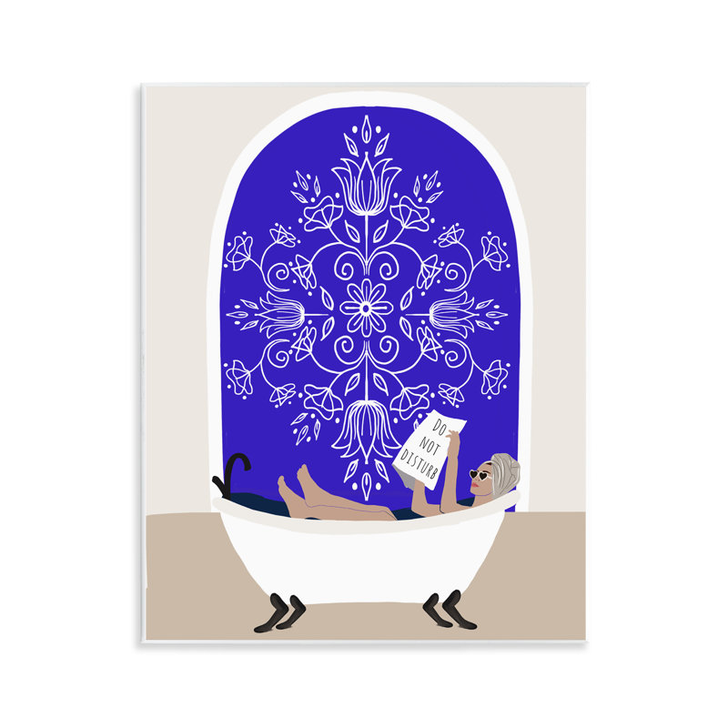 Mediterranean Muse Bathtub Wall Plaque, design by Chen Alyesh