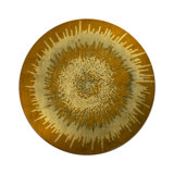 Gold Splash on Mustard Lacquer Placemat