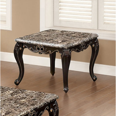 Johniston Marble Top End Table