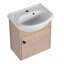 Meuble-lavabo de 18 po avec lavabo en céramique