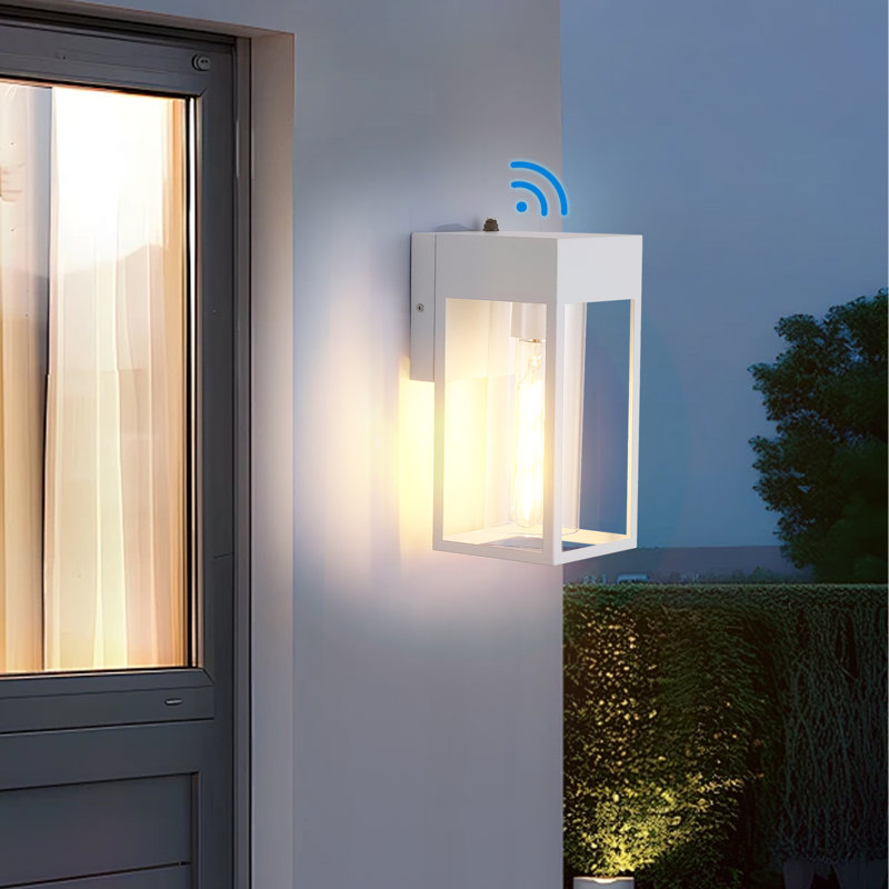 Dusk To Dawn Elegant Outdoor Wall Lights With Light-Sensing Technology 2-Pack, Natural
