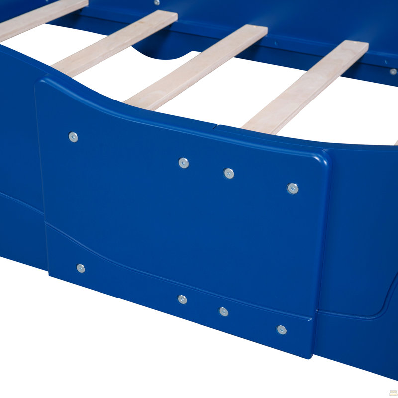 Lit plateforme simple avec roulettes