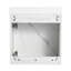 Meuble-lavabo simple 20 po avec plateau en résine Louca