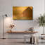 «Grainstack Sunset» par Claude Monet, art mural en métal doré, 16 po x 12 po-696770279