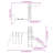 VidaXL Pine Swing Set with 2 Swing(s) , 1 Slide(s)-88463364