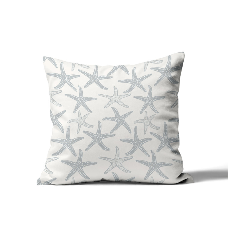 Coussin Barnon, H 18 po x l 18 po, Gris