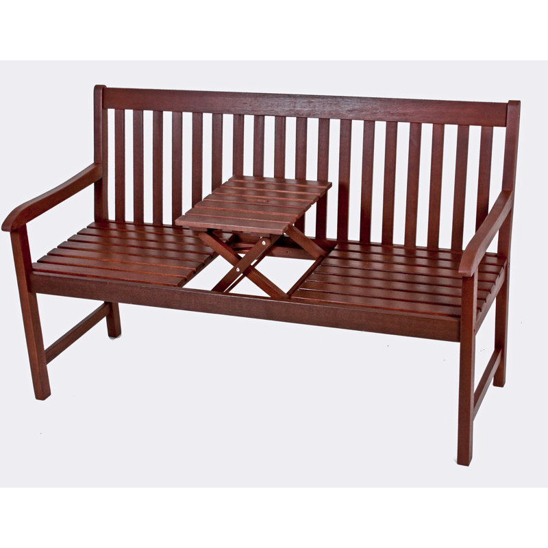 Patmos Manufactured Wood Wood Outdoor Bench