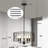 5 - Light Dimmable Drum Chandelier