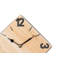 Analog Mechanical Tabletop Clock in Brown/Black