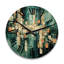 Horloge murale en bois massif Moutanabi-407725183