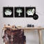 «A3-220-Rustic Bathroom Florals» encadré sur bois par 3 pièces par Janet Tava-96159458-96159459