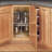 Rev-A-Shelf 32" Lazy Susan D-Shaped for Corner Cabinet Two-Tier, Steel