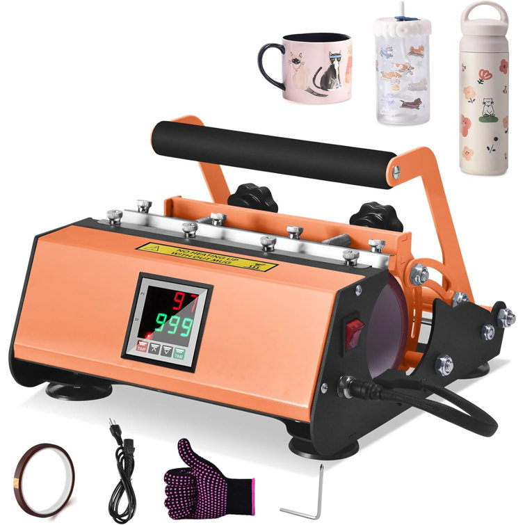 Himimi Portable Tumbler Heat Press Machine, Mug Press Sublimation