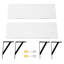 Nicoli 2 Piece Floating Shelf