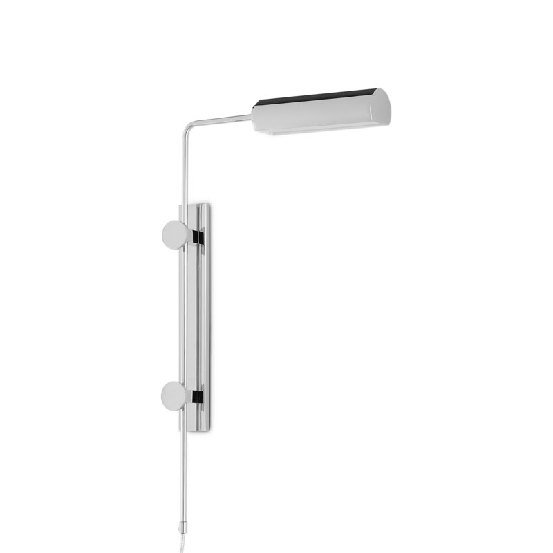 Satire 1 - Light LED Swing Arm, Polished Nickel