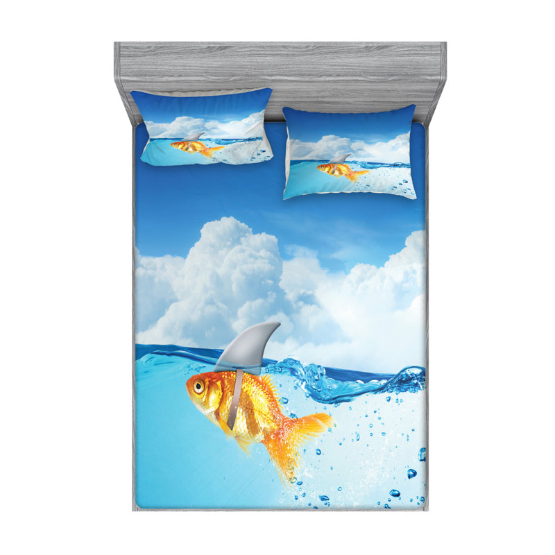 Microfiber Sheet Set, Full Sheet Set with Fitted Sheet