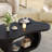 Modern Cloud Coffee Table with Curved Legs, Unique Design Accent Table-636707141