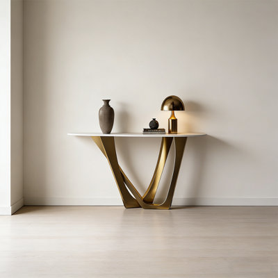 Modern Minimalist Luxury Console Table