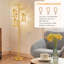 Lampe sur pied à intensité variable de 68 po avec cage en métal élégante, lampe sur pied industrielle moderne pour le salon, la chambre à coucher, le bureau et le bureau (comprend des ampoules DEL 2000LM)-371259873-371259807