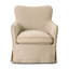 Devon Slipcover Swivel Chair-Broadway Dune-902086297