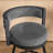 Ayala Swivel Low Back Industrial Upholstered 26.6" H Counter Stool with Steel Frame-2038694781
