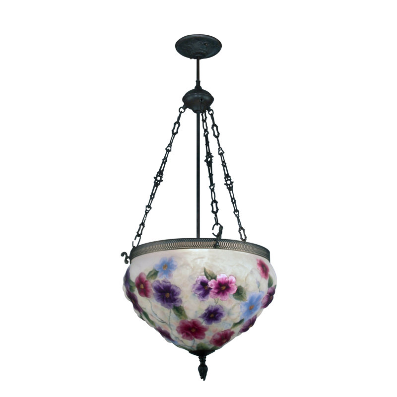 Luminaire suspendu inversé 3 lumières Cosmos