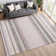 Machine Washable Indoor/Outdoor Drennen ACN2330 Stripes Rug