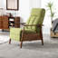 Fauteuil inclinable moderne avec rembourrage en mousse pour un confort maximal et structure en bois robuste-2119608434