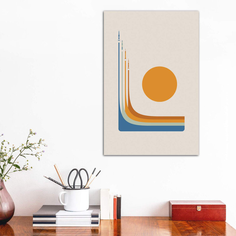 Space Race - NASA - Wrapped Canvas Print, 66.04 cm H x 45.72 cm W x 3.175 cm D