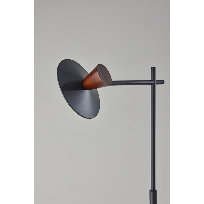 Rolinda 56'' Black LED Task Floor Lamp