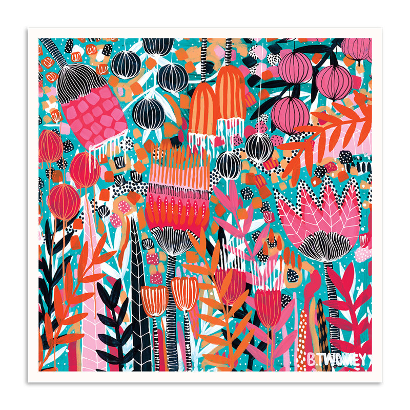 Holiday Mode - Print, Unframed, 87.5cm H x 87.5cm W x 9cm D