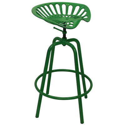Tractor Seat Stool Green
