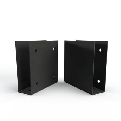 6 po X 6 po Ensemble de support de poteau supérieur (6)