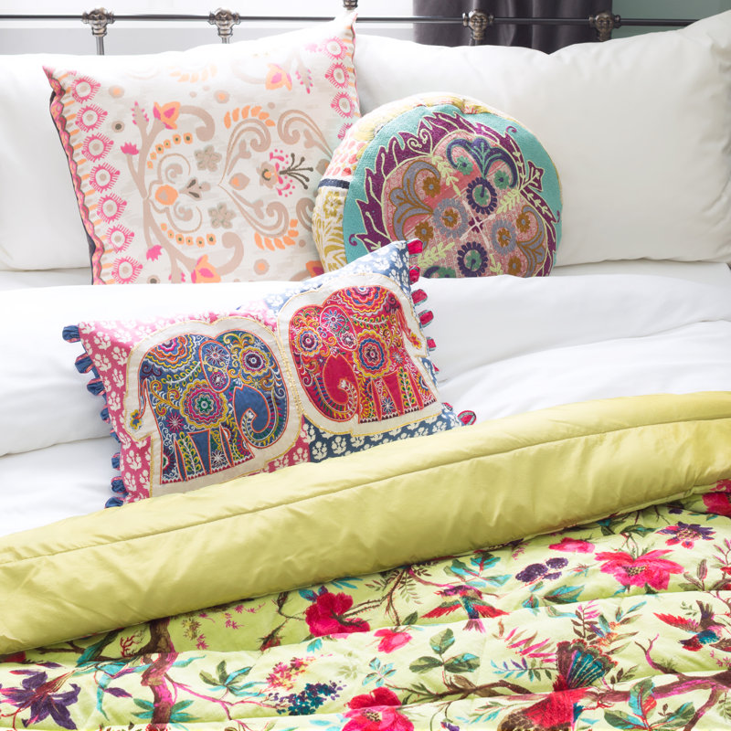 Gabriella Damask Square Cushion, 44 x 44cm