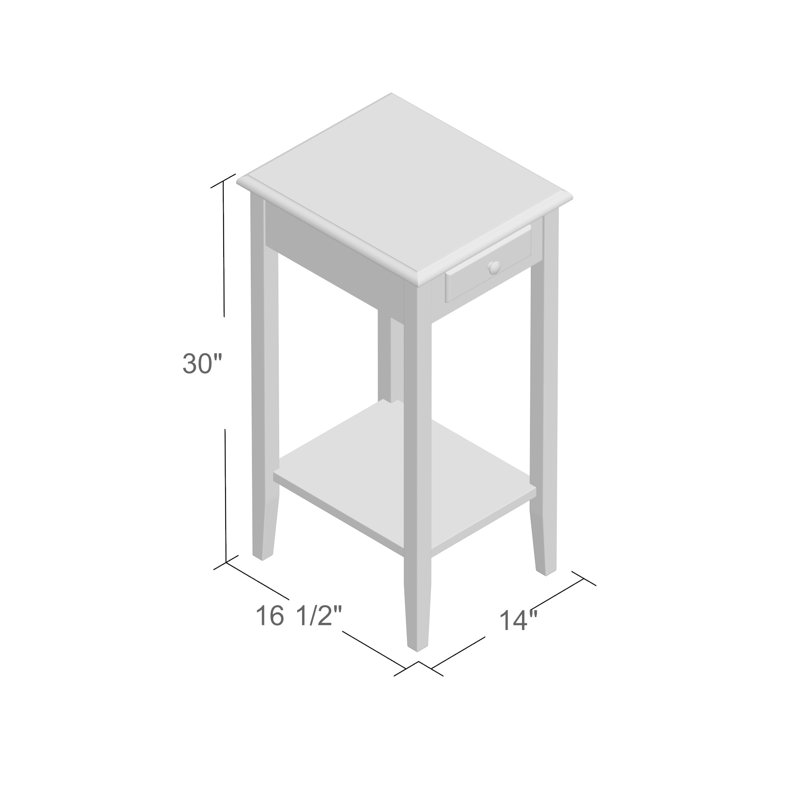 Table de bout Riegelsville