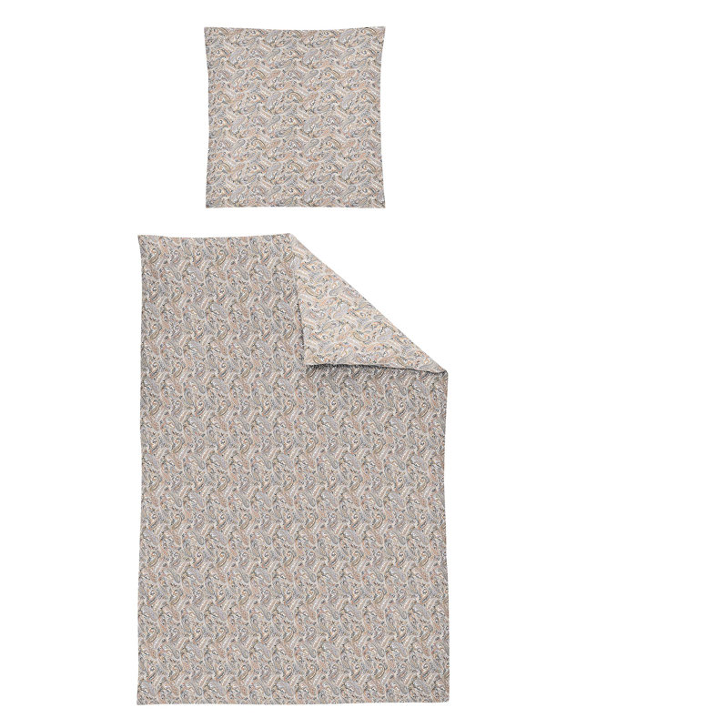 Nubis 81 TC Duvet Cover Set, Single - 1 Pillowcase (80 x 80 cm), Mauve