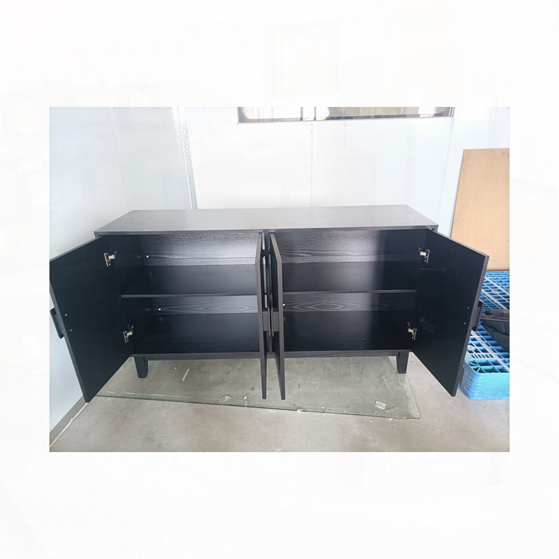 Storage Console Table with 4 Door
