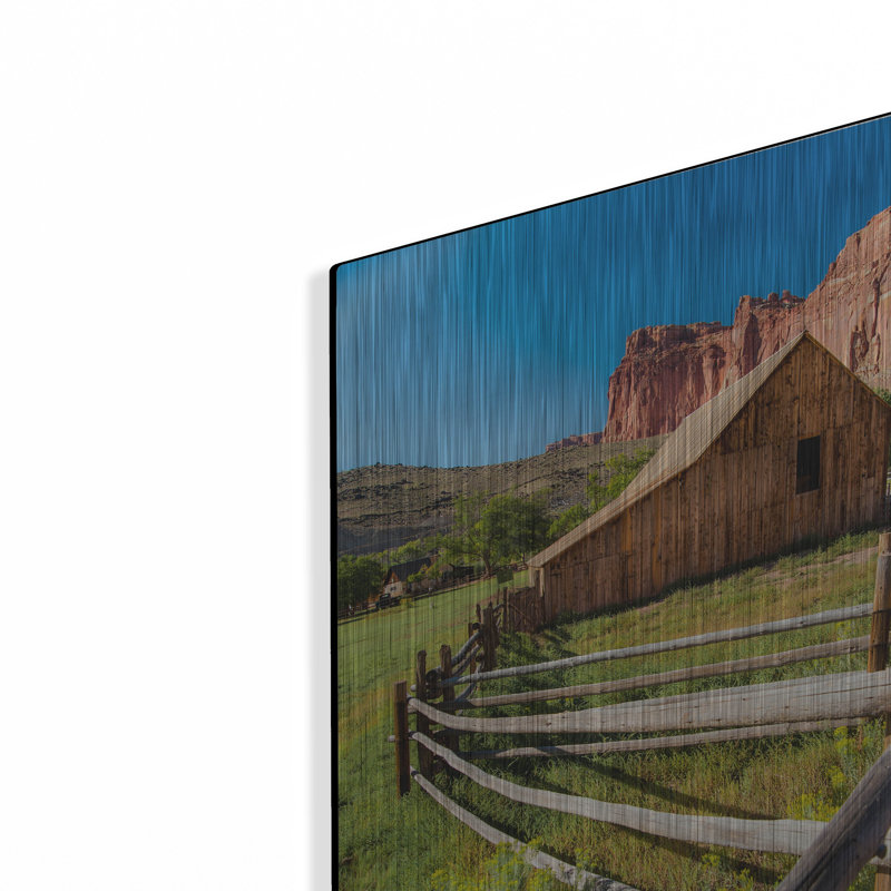«Utah Barn» par Tim Oldford, H 16 po x l 12 po