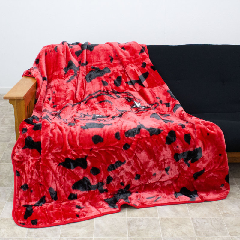 NCAA Knitted Throw Blanket, Arkansas