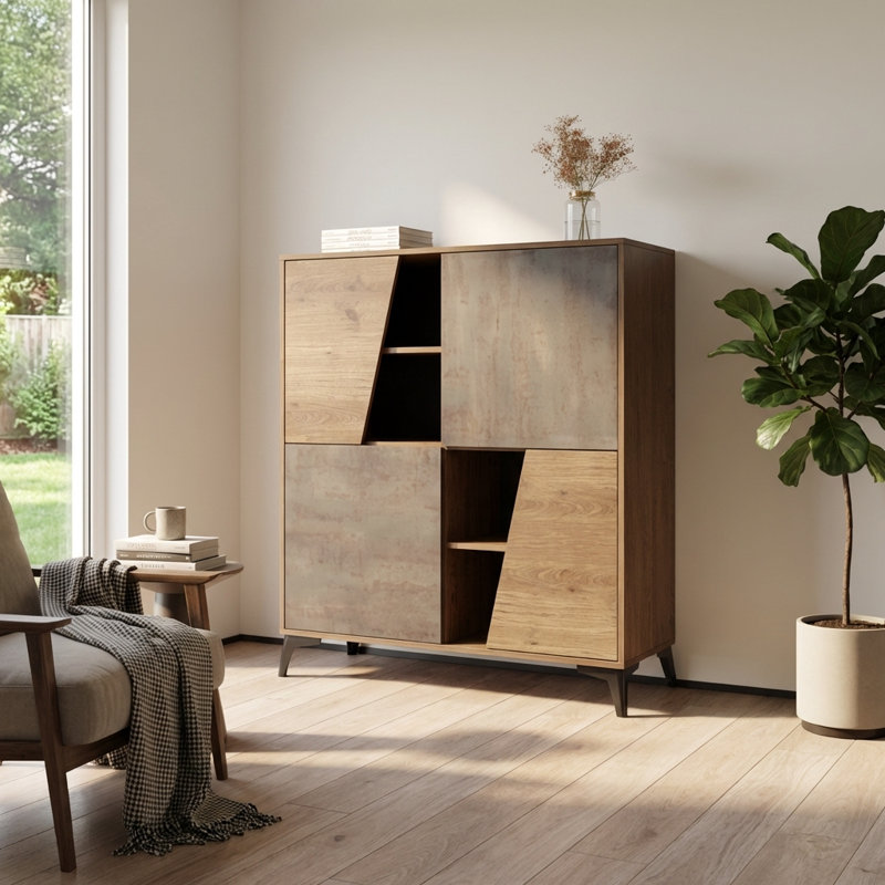 Santucci 42.1" Sideboard with Matte Finish
