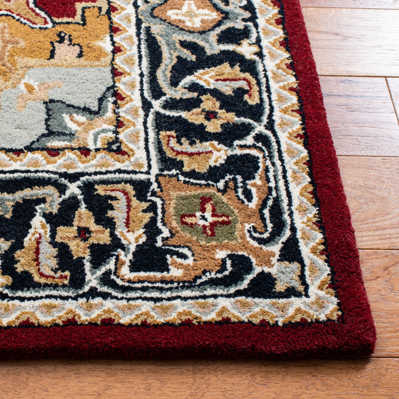 Wahcheechee Hand Tufted Wool Oriental Rug, Square 6'