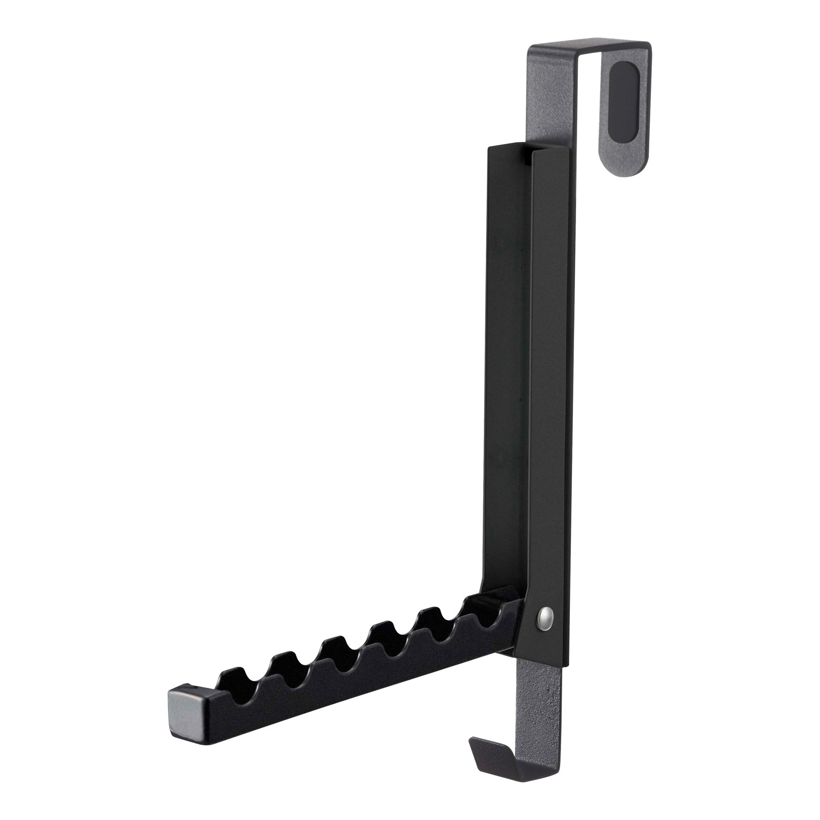 Smart over the Door Wall Hook, Black