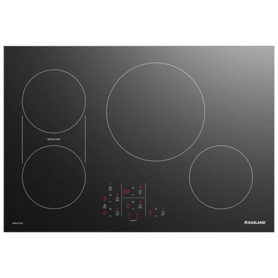 GASLAND 30-in 4-Burners Matte Black Smooth Surface Induction Cooktop with Bridge Element, PowerBoost and Sensor Touch Controls (240V)