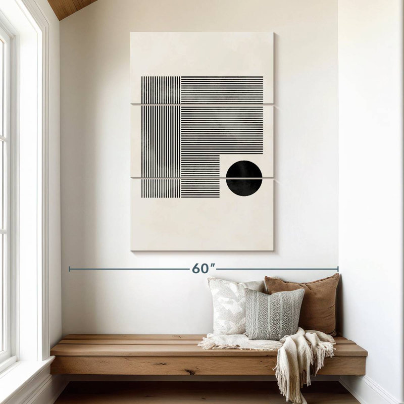 Carré minimaliste Avery, H 38 po x l 24 po