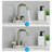 Bathroom faucet with 360 degree turn spout-110825934
