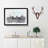 Austin Texas Skyline in Abstract - Picture Frame Graphic Art Print-55686877-55686876